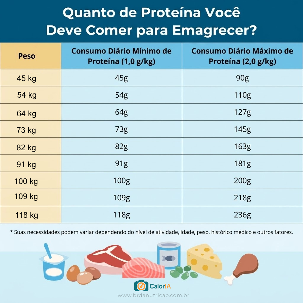 quanto de proteina por dia